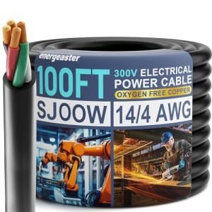 14 Gauge 4 Conductor Electric Bulk Cable - 100ft