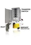 Connecticut Electric 30 Amp Manual Transfer Switch Kit