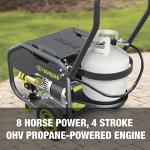Sun Joe Portable Propane Generator with Electric Start