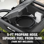 Sun Joe Portable Propane Generator with Electric Start