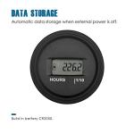 Runleader Digital LCD Hour Meter for Generators and Equipment