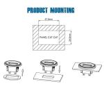 Runleader Digital LCD Hour Meter for Generators and Equipment