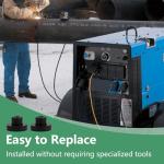 Fuel Tank Grommet Kit for Miller Generators - 2-Pack