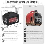 Running Generator Cover with Cart for Portable Units