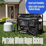 Westinghouse 12500W Dual Fuel Portable Generator