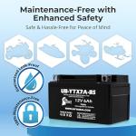 YTX7A-BS Battery for 3400 Dual Fuel Generator
