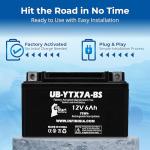 YTX7A-BS Battery for 3400 Dual Fuel Generator