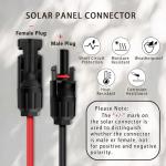COMeap Solar Panel Adapter for Jackery Generators