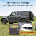 COMeap Solar Panel Adapter for Jackery Generators