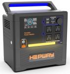 1300W Portable Solar Generator with Multiple Outlets