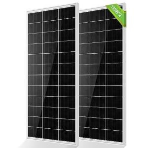 ECO-WORTHY 195W Monocrystalline Solar Panels (2-Pack)