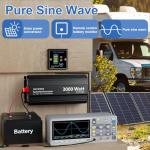 3000W Pure Sine Wave Inverter for Home & RV