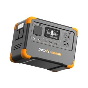 Pecron E500LFP Portable Power Station - 600W Solar Generator