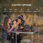 Pecron E500LFP Portable Power Station - 600W Solar Generator