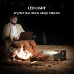 Pecron E500LFP Portable Power Station - 600W Solar Generator