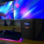 MARUSON 2000VA Line Interactive UPS with 8 Outlets