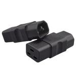 JORINDO 2 Pack C14 to C19 Power Adapters