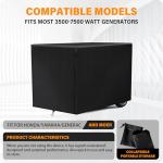Heavy-Duty Waterproof Generator Cover for 5000-10000W