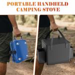 Portable Dual Fuel Camping Stove Set with Accessories