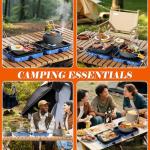 Portable Dual Fuel Camping Stove Set with Accessories