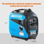 RINADURS 2200 Watt Quiet Portable Inverter Generator