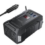 400W Car Power Inverter with USB and AC Ports
