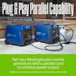 Westinghouse 5000W Super Quiet Dual Fuel Inverter Generator
