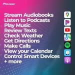 Pioneer DMH-C5500NEX 8" Touchscreen Car Stereo