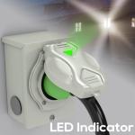 30FT RV Generator Cord and Inlet Box Combo