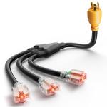 MECMO 30A Generator Adapter for RV and Home