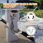 MECMO 30A Generator Adapter for RV and Home