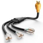 MECMO 30A Generator Adapter for RV and Home