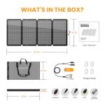 Portable 400W Foldable Solar Panel Charger