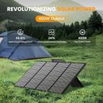 Portable 400W Foldable Solar Panel Charger