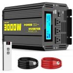 3000W Modified Sine Wave Inverter with Remote