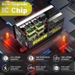 3000W Modified Sine Wave Inverter with Remote