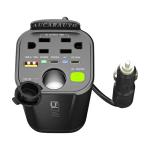 AUCARAUTO 150W 6-in-1 Power Inverter with USB Ports