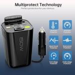 AUCARAUTO 150W 6-in-1 Power Inverter with USB Ports