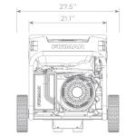 FIRMAN H05754 Dual Fuel Portable Generator 5700W