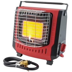 Dual Fuel Portable Heater with Safety Features