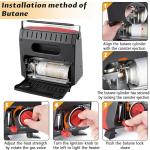 Dual Fuel Portable Heater with Safety Features