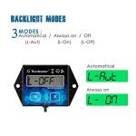 Runleader Backlight Hour Meter & Tachometer