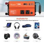 750W Pure Sine Wave Car Power Inverter