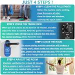 High-Capacity Ozone Generator for Odor Removal