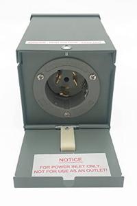 Connecticut Electric 50A Rainproof Generator Inlet Box