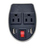 Tripp Lite 200W Car Power Inverter with USB Ports