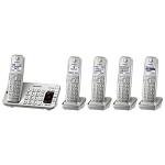 Panasonic Bluetooth Cordless Phone System with 5 Handsets