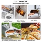 VEVOR 12-Inch Dual Fuel Outdoor Pizza Oven