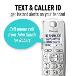 Panasonic Bluetooth Cordless Phone System with 5 Handsets