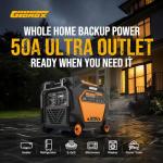 Gidrox 10000W Dual Fuel Portable Inverter Generator